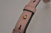 Authentic GUCCI GG Marmont Ghost Shoulder Cross Bag Leather 447632 Pink 4152I
