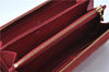 Authentic Louis Vuitton Vernis Zippy Wallet Long Purse Red M91981 LV 4153D