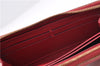 Authentic Louis Vuitton Vernis Zippy Wallet Long Purse Red M91981 LV 4153D