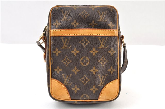 Authentic Louis Vuitton Monogram Danube Shoulder Cross Body Bag M45266 LV 4153F
