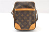 Authentic Louis Vuitton Monogram Danube Shoulder Cross Body Bag M45266 LV 4153F