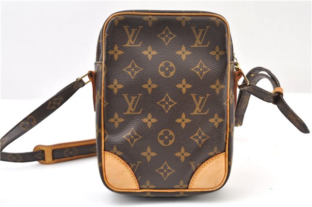 Authentic Louis Vuitton Monogram Danube Shoulder Cross Body Bag M45266 LV 4153F