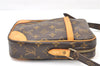 Authentic Louis Vuitton Monogram Danube Shoulder Cross Body Bag M45266 LV 4153F