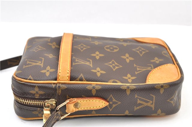 Authentic Louis Vuitton Monogram Danube Shoulder Cross Body Bag M45266 LV 4153F