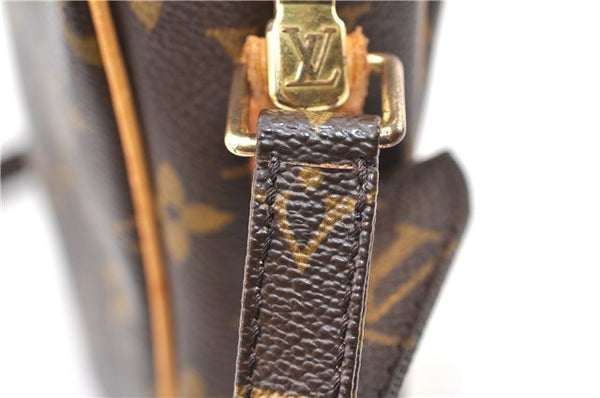 Authentic Louis Vuitton Monogram Danube Shoulder Cross Body Bag M45266 LV 4153F