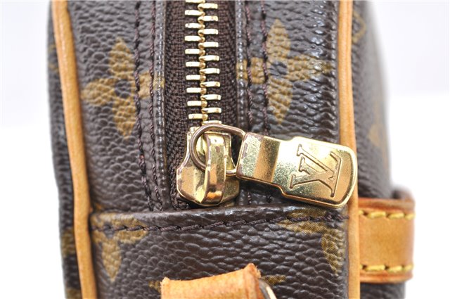 Authentic Louis Vuitton Monogram Danube Shoulder Cross Body Bag M45266 LV 4153F