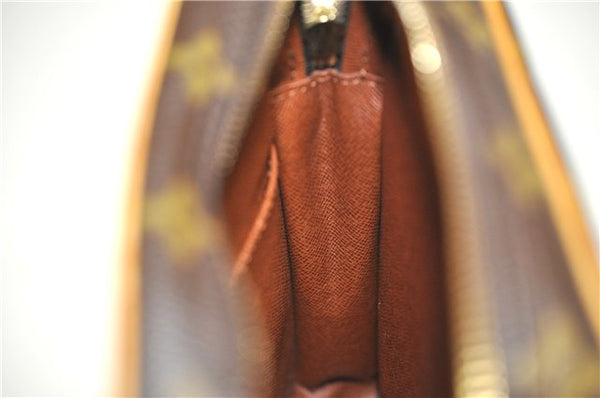 Authentic Louis Vuitton Monogram Danube Shoulder Cross Body Bag M45266 LV 4153F