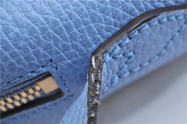 Authentic GUCCI Shoulder Cross Body Bag GG Canvas Leather 449413 Brown 4155F