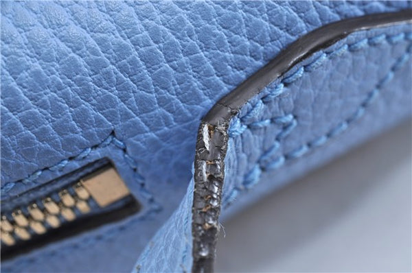 Authentic GUCCI Shoulder Cross Body Bag GG Canvas Leather 449413 Brown 4155F