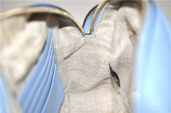 Authentic GUCCI Shoulder Cross Body Bag GG Canvas Leather 449413 Brown 4155F