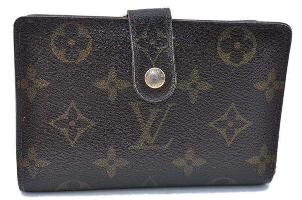 Auth Louis Vuitton Monogram Portefeuille Viennois Purse Wallet M61674 LV 4157D