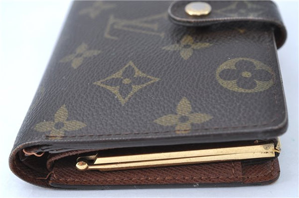 Auth Louis Vuitton Monogram Portefeuille Viennois Purse Wallet M61674 LV 4157D