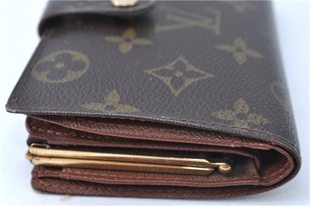 Auth Louis Vuitton Monogram Portefeuille Viennois Purse Wallet M61674 LV 4157D