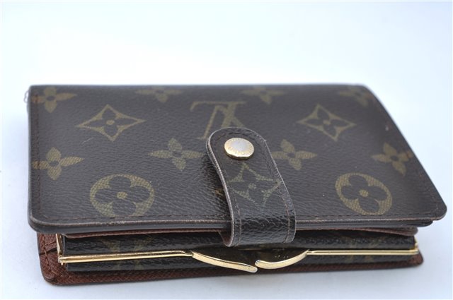 Auth Louis Vuitton Monogram Portefeuille Viennois Purse Wallet M61674 LV 4157D