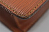 Authentic Louis Vuitton Epi Pochette Homme Clutch Hand Bag Brown M52528 LV 4157I