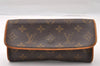 Authentic Louis Vuitton Monogram Pochette Twin PM Shoulder Bag M51854 Junk 4158I