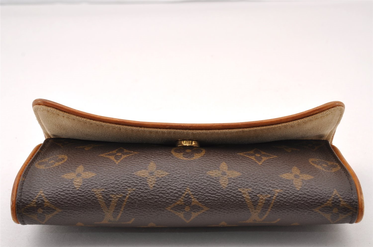 Authentic Louis Vuitton Monogram Pochette Twin PM Shoulder Bag M51854 Junk 4158I