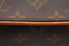 Authentic Louis Vuitton Monogram Pochette Twin PM Shoulder Bag M51854 Junk 4158I