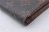 Auth Louis Vuitton Monogram Porte Monnaie Billets Viennois M61663 Wallet 4159D