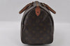 Authentic Louis Vuitton Monogram Speedy 30 Hand Boston Bag M41526 LV 4160I