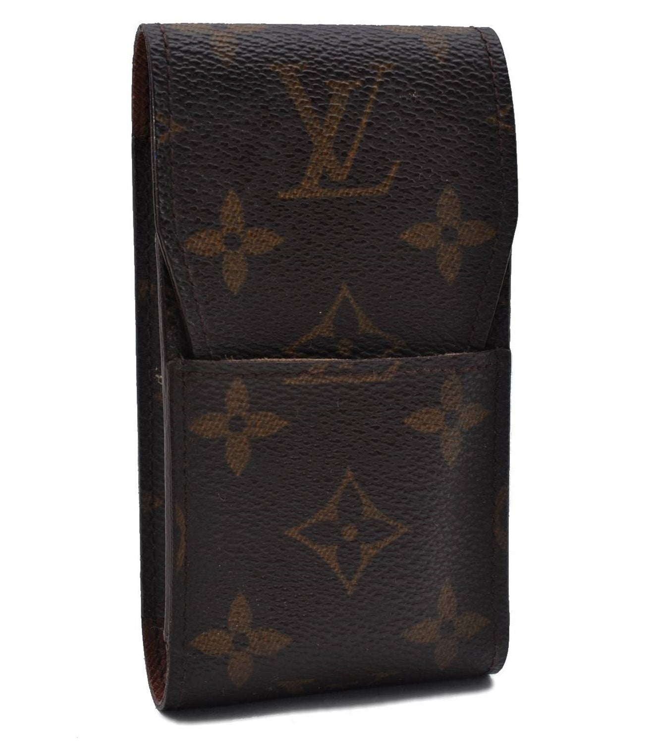 Authentic Louis Vuitton Monogram Etui Cigarette Case M63024 LV 4161D