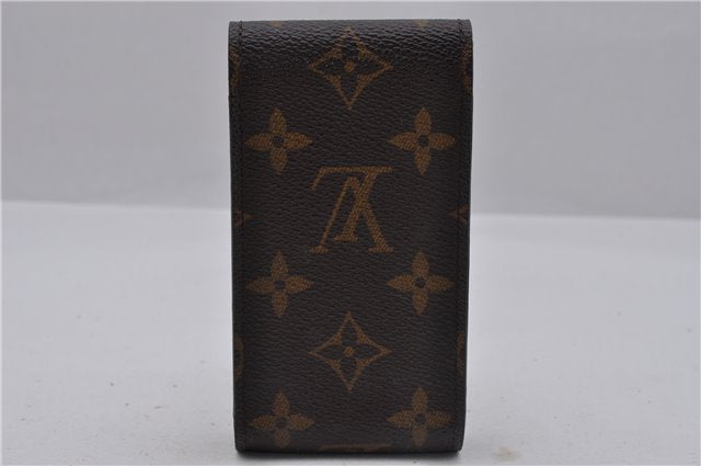 Authentic Louis Vuitton Monogram Etui Cigarette Case M63024 LV 4161D