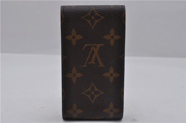 Authentic Louis Vuitton Monogram Etui Cigarette Case M63024 LV 4161D