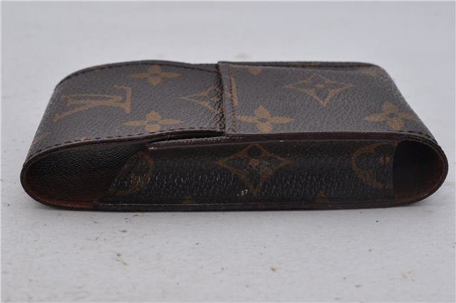 Authentic Louis Vuitton Monogram Etui Cigarette Case M63024 LV 4161D