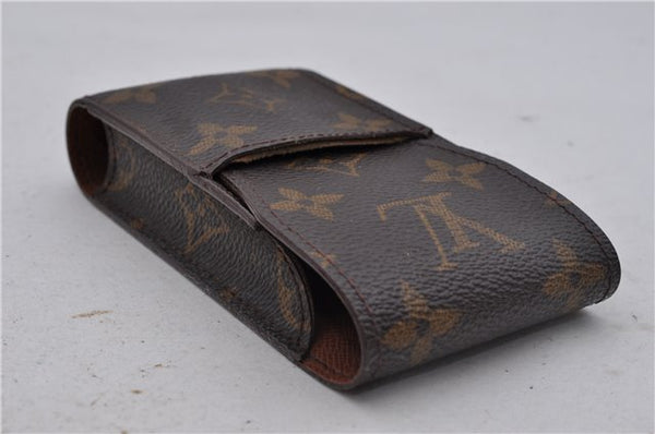 Authentic Louis Vuitton Monogram Etui Cigarette Case M63024 LV 4161D