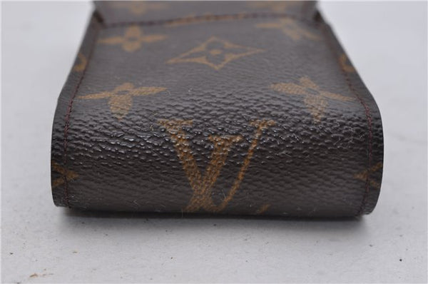 Authentic Louis Vuitton Monogram Etui Cigarette Case M63024 LV 4161D
