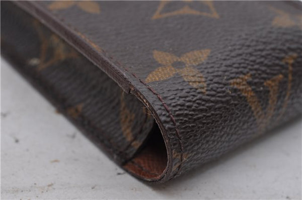Authentic Louis Vuitton Monogram Etui Cigarette Case M63024 LV 4161D