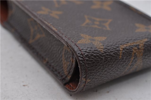 Authentic Louis Vuitton Monogram Etui Cigarette Case M63024 LV 4161D