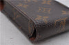 Authentic Louis Vuitton Monogram Etui Cigarette Case M63024 LV 4161D