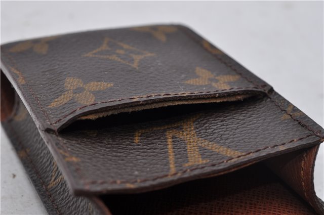 Authentic Louis Vuitton Monogram Etui Cigarette Case M63024 LV 4161D