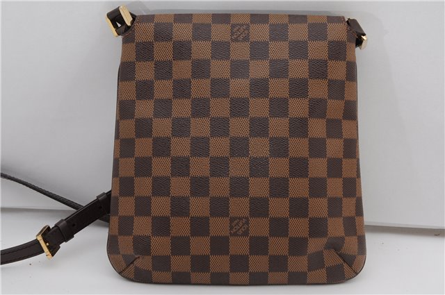 Auth Louis Vuitton Damier Musette Salsa Long Shoulder Cross Bag N51300 LV 4161F