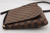 Auth Louis Vuitton Damier Musette Salsa Long Shoulder Cross Bag N51300 LV 4161F