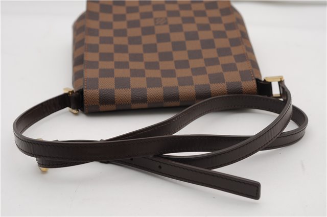 Auth Louis Vuitton Damier Musette Salsa Long Shoulder Cross Bag N51300 LV 4161F