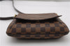 Auth Louis Vuitton Damier Musette Salsa Long Shoulder Cross Bag N51300 LV 4161F