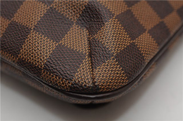 Auth Louis Vuitton Damier Musette Salsa Long Shoulder Cross Bag N51300 LV 4161F