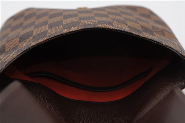 Auth Louis Vuitton Damier Musette Salsa Long Shoulder Cross Bag N51300 LV 4161F