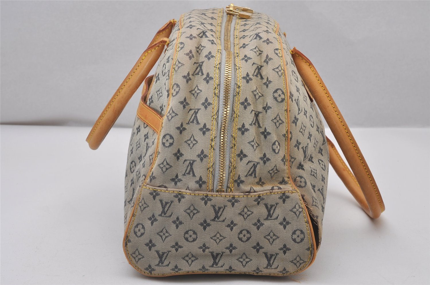 Authentic Louis Vuitton Monogram Mini Marie Shoulder Bag Blue M92003 Junk 4161I