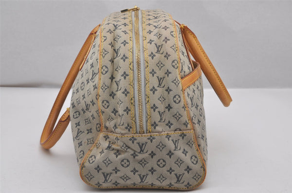 Authentic Louis Vuitton Monogram Mini Marie Shoulder Bag Blue M92003 Junk 4161I