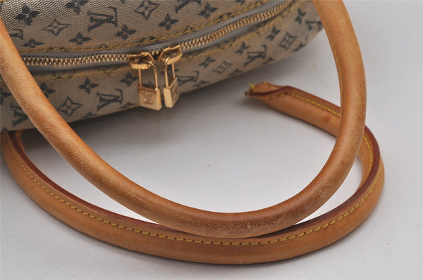 Authentic Louis Vuitton Monogram Mini Marie Shoulder Bag Blue M92003 Junk 4161I