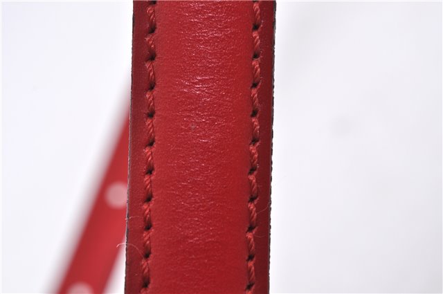 Auth LOUIS VUITTON Epi Saint Cloud PM Shoulder Cross Body Bag M52217 Red 4163C