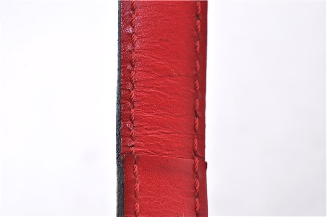 Auth LOUIS VUITTON Epi Saint Cloud PM Shoulder Cross Body Bag M52217 Red 4163C