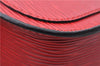 Auth LOUIS VUITTON Epi Saint Cloud PM Shoulder Cross Body Bag M52217 Red 4163C