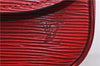 Auth LOUIS VUITTON Epi Saint Cloud PM Shoulder Cross Body Bag M52217 Red 4163C