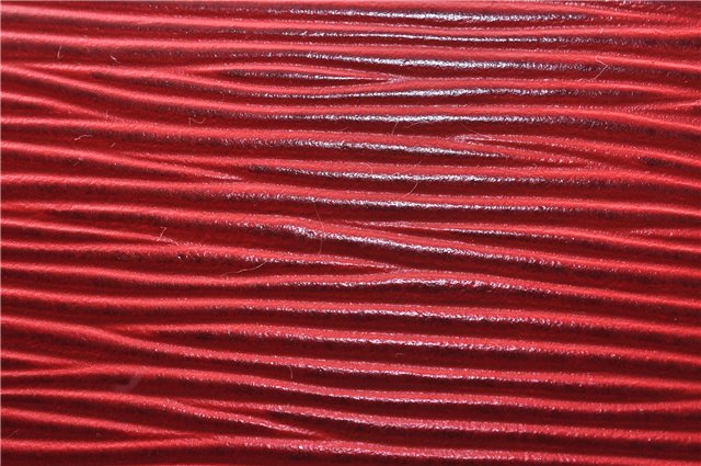 Auth LOUIS VUITTON Epi Saint Cloud PM Shoulder Cross Body Bag M52217 Red 4163C