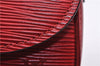 Auth LOUIS VUITTON Epi Saint Cloud PM Shoulder Cross Body Bag M52217 Red 4163C