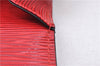 Auth LOUIS VUITTON Epi Saint Cloud PM Shoulder Cross Body Bag M52217 Red 4163C